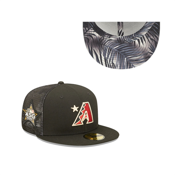 Arizona Diamondbacks Black 2022 MLB All-Star Game Workout 59FIFTY Fitted Hat