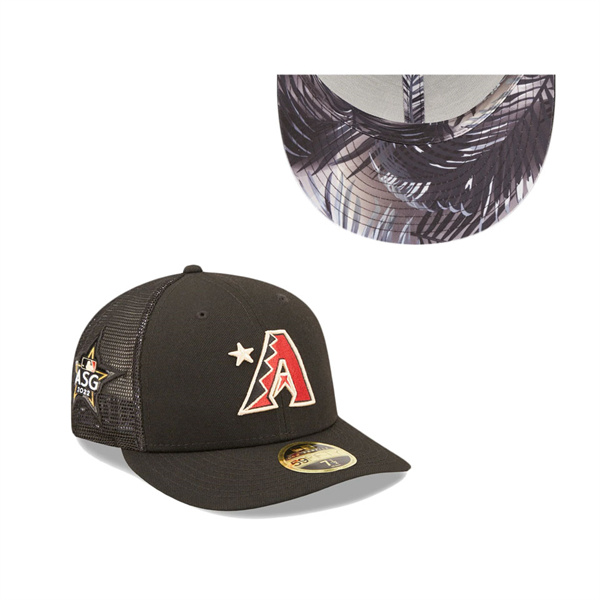 Arizona Diamondbacks Black 2022 MLB All-Star Game Workout Low Profile 59FIFTY Fitted Hat