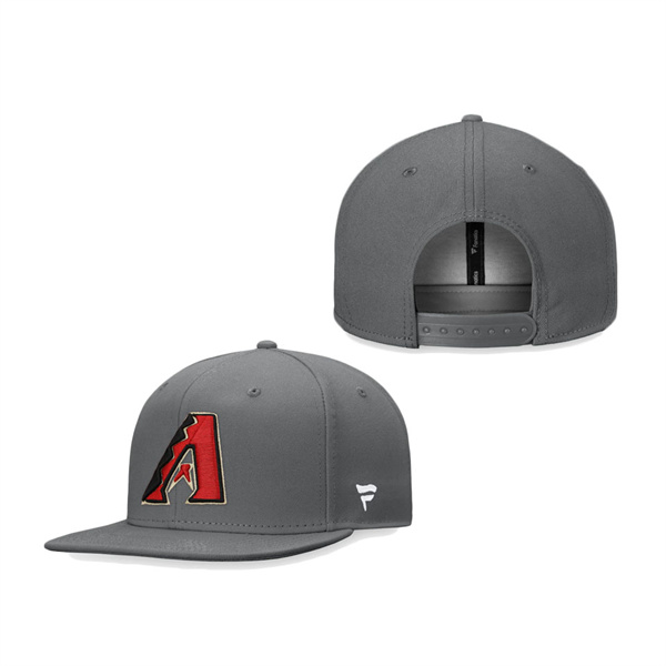 Arizona Diamondbacks Fanatics Branded Snapback Hat Graphite