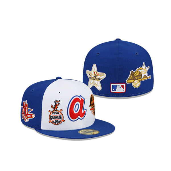 Wish X Braves Light Royal 59FIFTY Fitted Hat