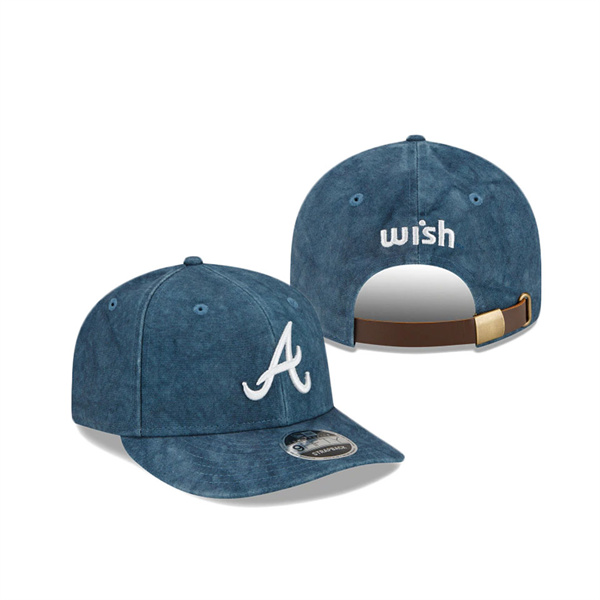 Wish X Braves Low Profile 9FIFTY Strapback Hat