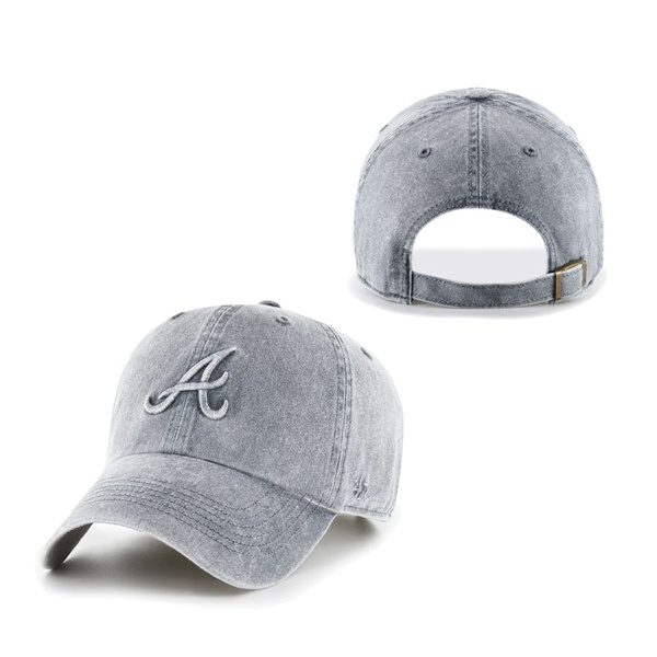 Atlanta Braves '47 Women's Mist Clean Up Adjustable Hat Blue