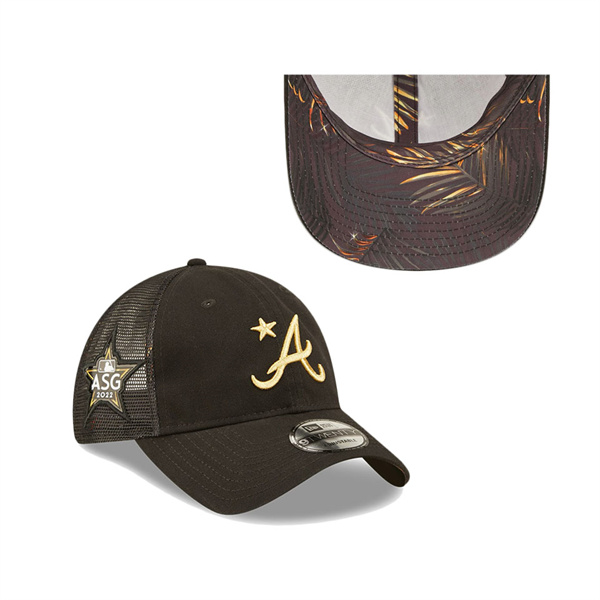Atlanta Braves Black 2022 MLB All-Star Game 9TWENTY Adjustable Hat