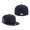 Atlanta Braves New Era Cooperstown Collection 1995 World Series Patch 59FIFTY Fitted Hat Navy