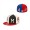 Atlanta Braves Logo Pinwheel 59FIFTY Fitted Hat