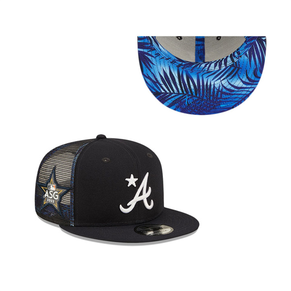 Atlanta Braves Navy 2022 MLB All-Star Game Workout 9FIFTY Snapback Adjustable Hat