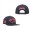 Men's Atlanta Braves Pro Standard Navy Stacked Logo Snapback Hat