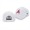 Atlanta Braves Iconic White Snapback Hat