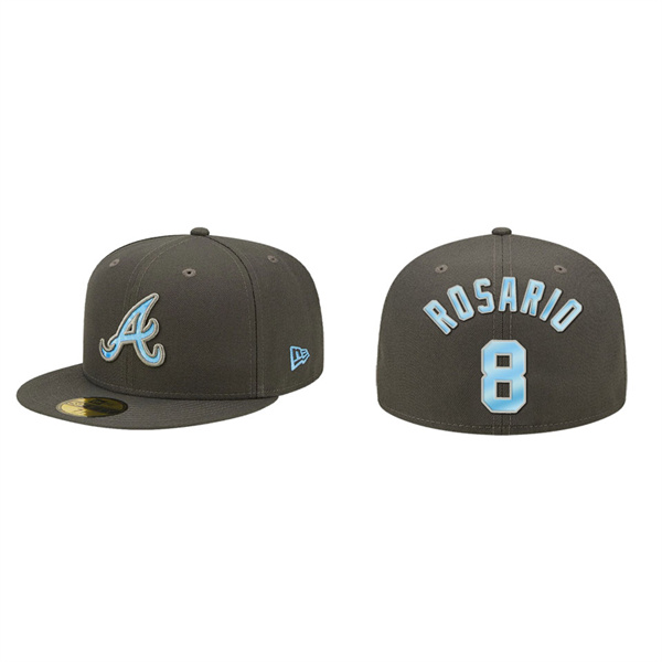 Eddie Rosario Atlanta Braves 2022 Father's Day On-Field 59FIFTY Fitted Hat