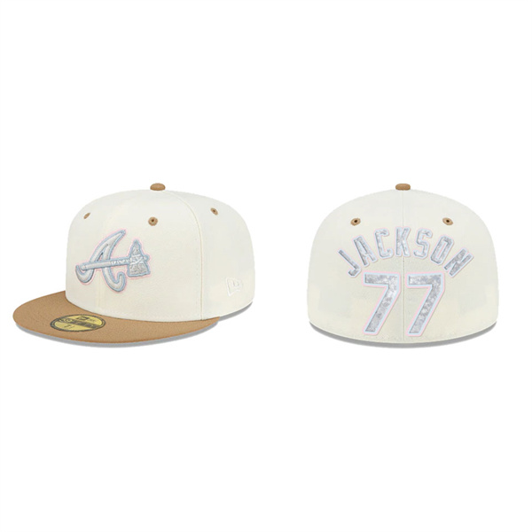 Luke Jackson Just Caps Drop 1 Atlanta Braves 59FIFTY Fitted Hat