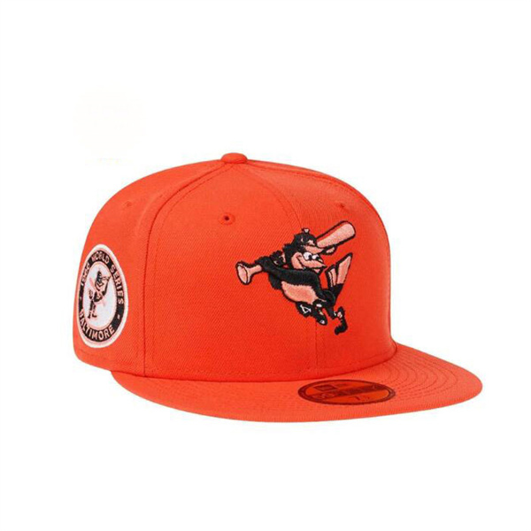New Era Baltimore Orioles Orange Peach 1966 World Series 59FIFTY Fitted Hat