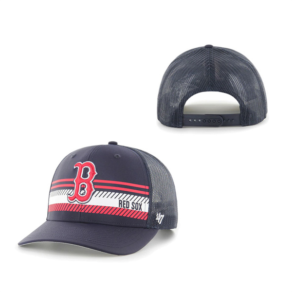 Boston Red Sox '47 Cumberland Trucker Snapback Hat Navy