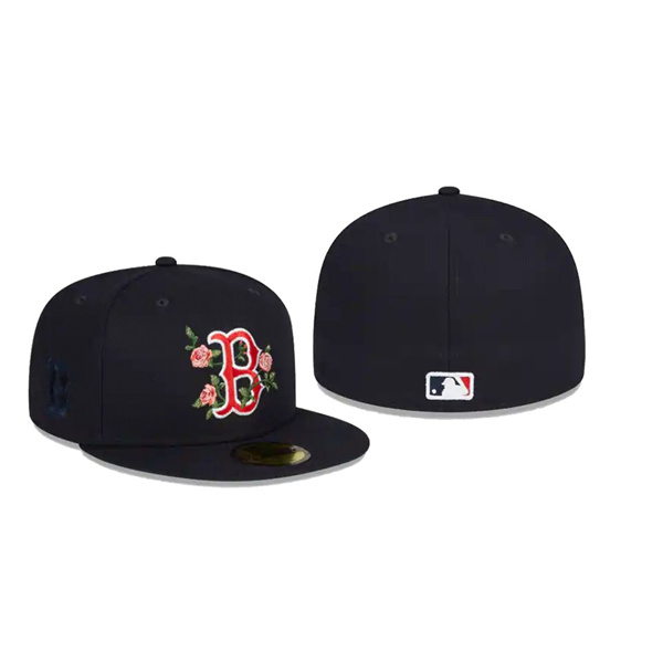 Men's Boston Red Sox Bloom Black 59FIFTY Fitted Hat