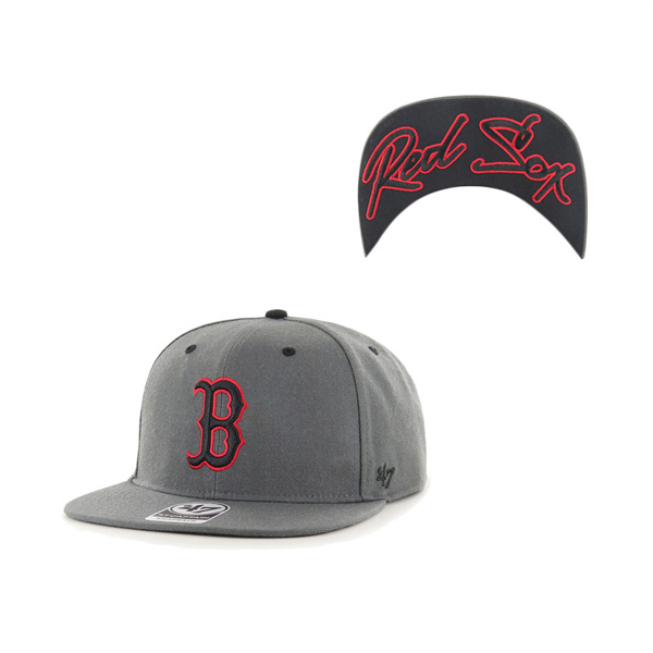 Men's Boston Red Sox '47 Charcoal Snapback Adjustable Hat