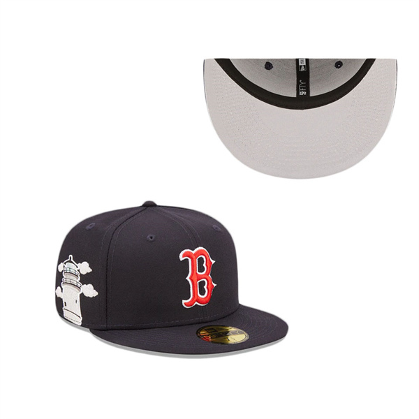 Boston Red Sox Cloud Icon 59FIFTY Fitted Hat
