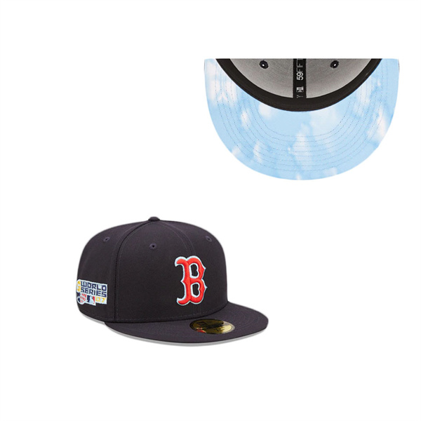 Boston Red Sox Clouds 59FIFTY Fitted Hat