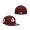 Boston Red Sox New Era Color Fam Lava Red Undervisor 59FIFTY Fitted Hat Maroon