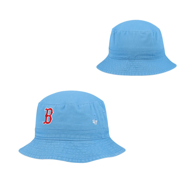 Boston Red Sox Light Blue Ballpark Bucket Hat