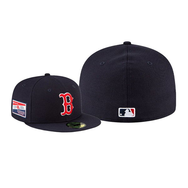 Men's Boston Red Sox Centennial Collection Navy 59FIFTY Fitted Hat