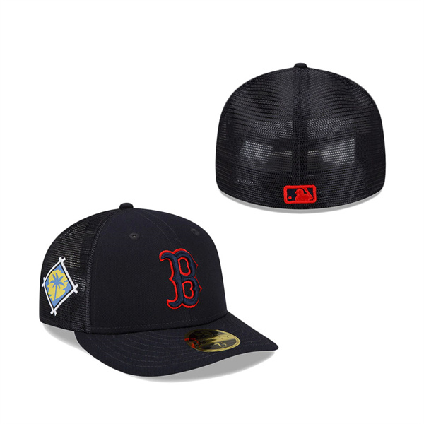 Boston Red Sox New Era 2022 Spring Training Low Profile 59FIFTY Fitted Hat Navy