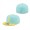 Men's Boston Red Sox New Era Turquoise Yellow Spring Color Pack Two-Tone 59FIFTY Fitted Hat