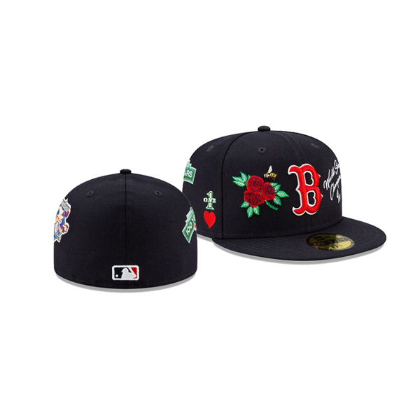 Men's Boston Red Sox Icon Black 59FIFTY Fitted Hat
