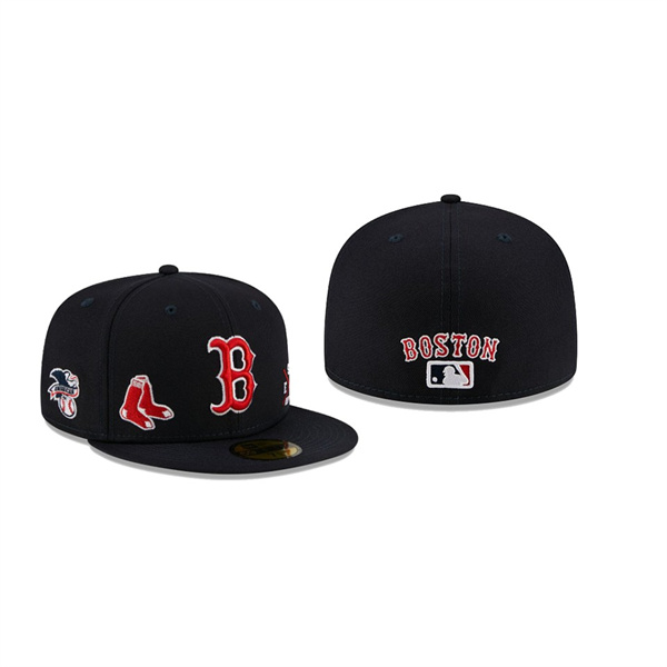 Men's Boston Red Sox Multi Black 59FIFTY Fitted Hat