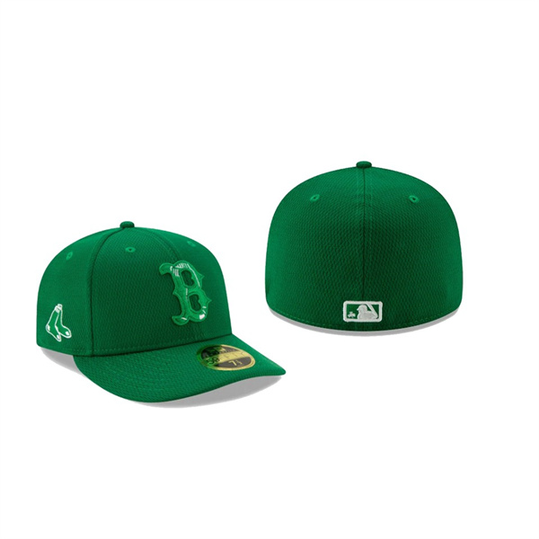 Men's Boston Red Sox 2021 St. Patrick's Day Green Low Profile 59FIFTY Fitted Hat