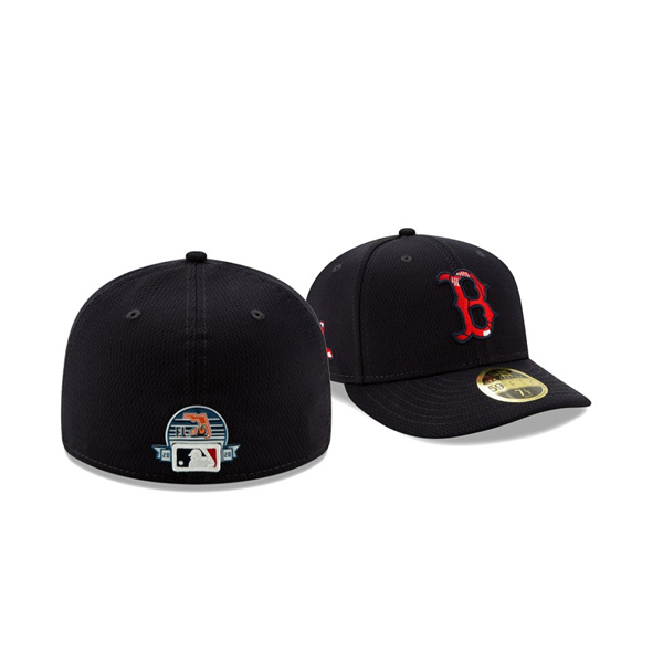 Red Sox 2020 Spring Training Navy Low Profile 59FIFTY Fitted New Era Hat