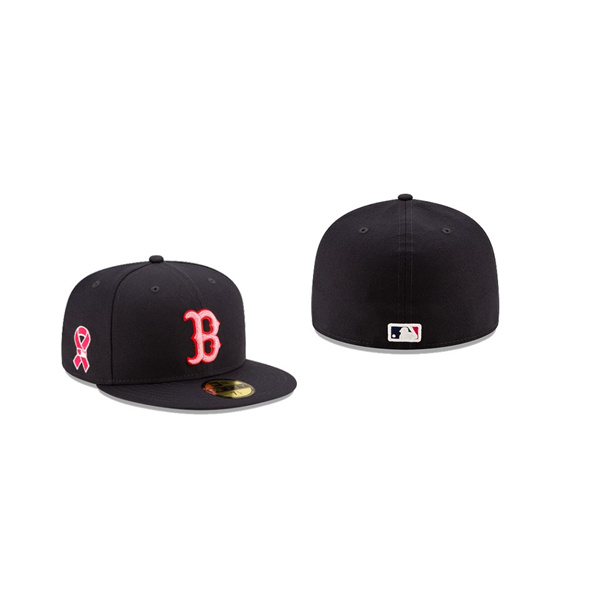 Men's Boston Red Sox 2021 Mothers Day Navy On-Field 59FIFTY Fitted Hat