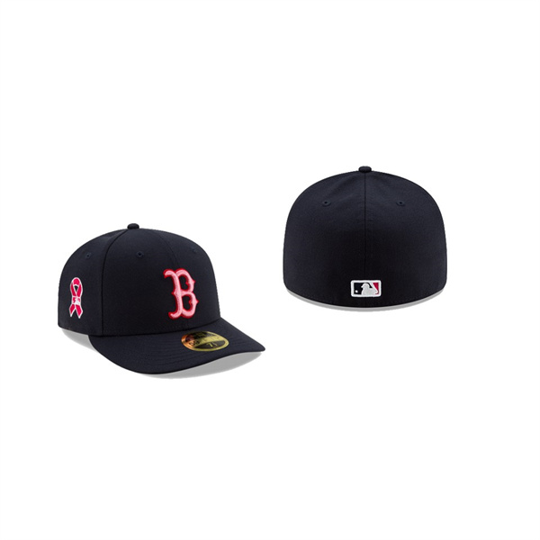 Men's Boston Red Sox 2021 Mothers Day Navy On-Field Low Profile 59FIFTY Fitted Hat