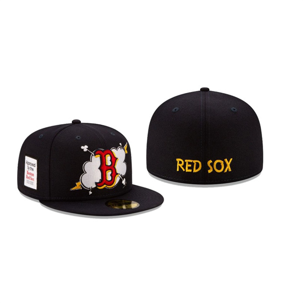 Men's Boston Red Sox Cloud Black 59FIFTY Fitted Hat