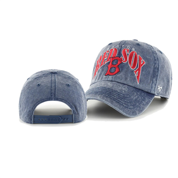 Boston Red Sox Apollo Denim Clean Up Snapback Hat