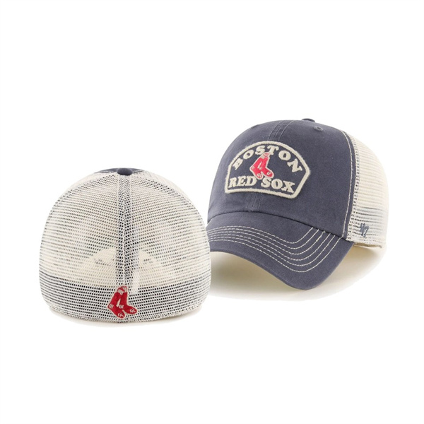 Men's Boston Red Sox Cooperstown Navy Fiske Closer Hat