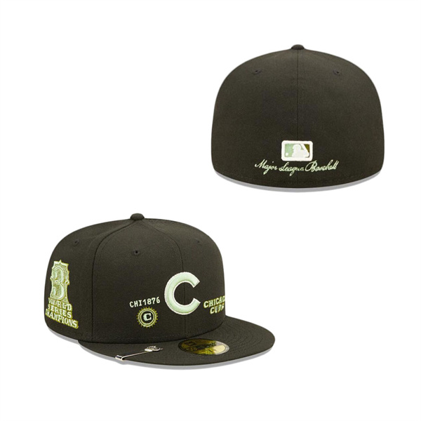 Chicago Cubs Money Fitted Hat