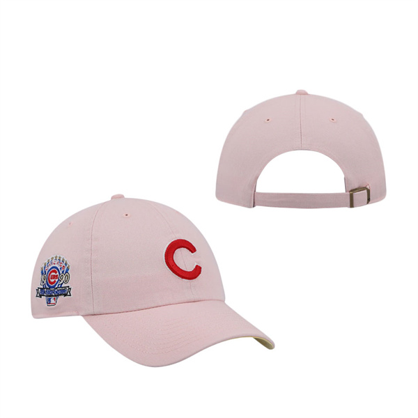 Men's Chicago Cubs '47 Pink 1990 MLB All Star Game Double Under Clean Up Adjustable Hat