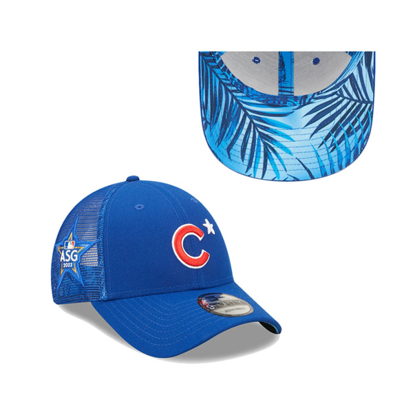 Chicago Cubs Royal 2022 MLB All-Star Game Workout 9FORTY Snapback Adjustable Hat