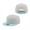 Chicago Cubs New Era Spring Two-Tone 9FIFTY Snapback Hat Gray Turquoise