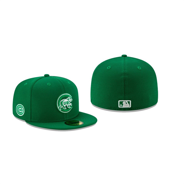 Men's Chicago Cubs 2021 St. Patrick's Day Green 59FIFTY Fitted Hat