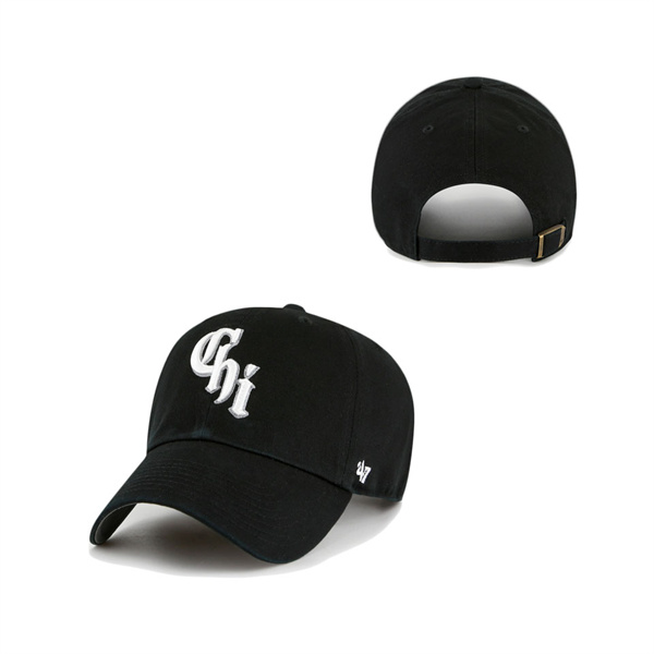 Chicago White Sox Black City Connect Clean Up Adjustable Hat
