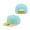 Chicago White Sox New Era Spring Two-Tone 9FIFTY Snapback Hat Turquoise Yellow