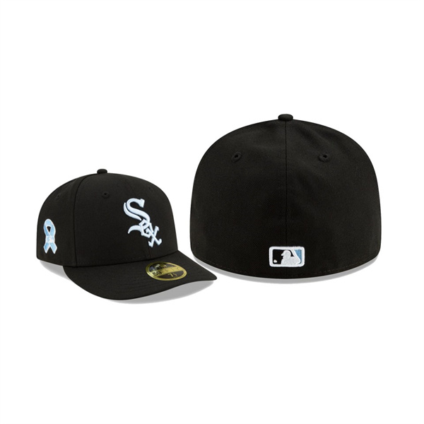 Men's Chicago White Sox 2021 Father's Day Black On-Field Low Profile 59FIFTY Fitted Hat