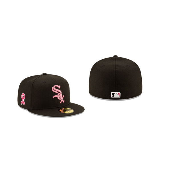 Men's Chicago White Sox 2021 Mothers Day Black On-Field 59FIFTY Fitted Hat