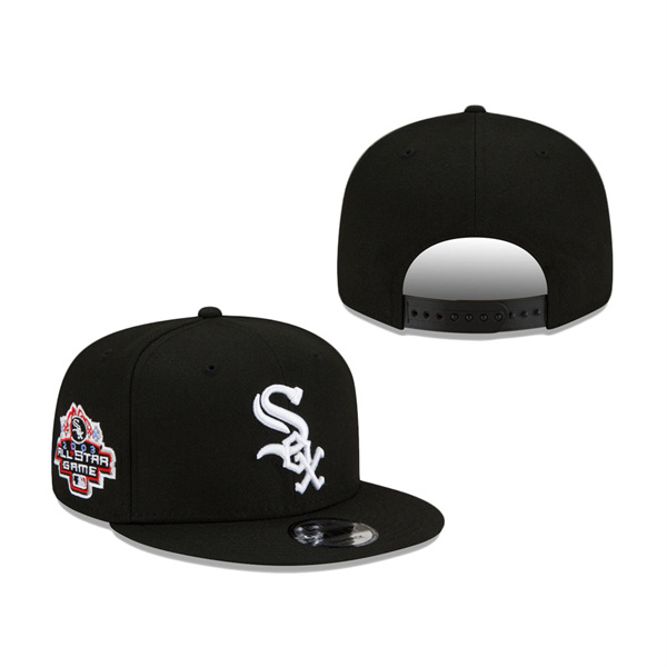 Chicago White Sox New Era 2003 MLB All-Star Game Patch Up 9FIFTY Snapback Hat Black