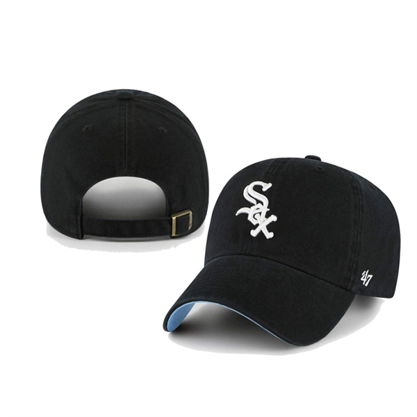 Chicago White Sox Summer Ballpark Black Adjustable Hat