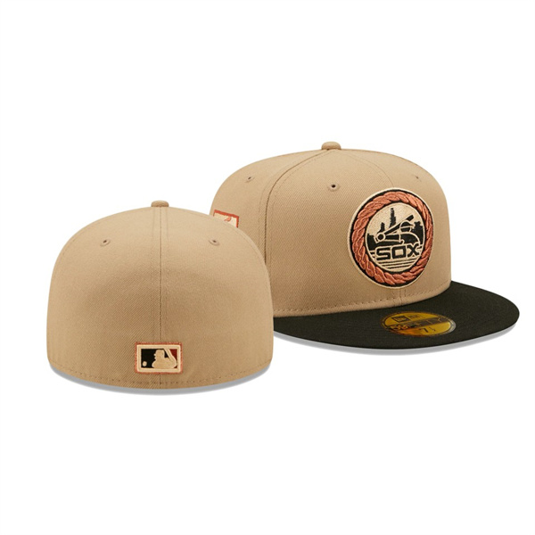 Chicago White Sox 1983 American League Western Division Champions Came Brown 59FIFTY Fitted Hat