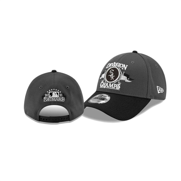 Men's White Sox 2021 AL Central Division Champions Gray Locker Room Hat