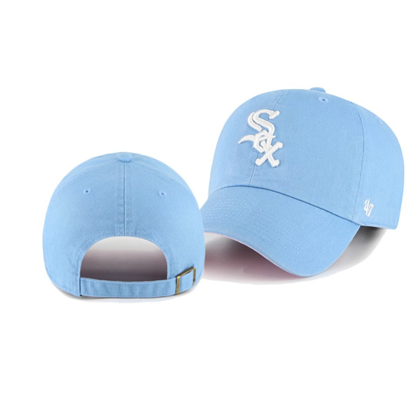 Chicago White Sox Fashion Color Undervisor Light Blue Ballpark Clean Up Adjustable Hat