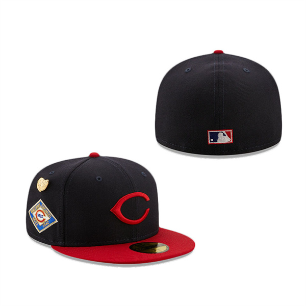 Cincinnati Reds 1940 Logo History 59FIFTY Fitted Hat