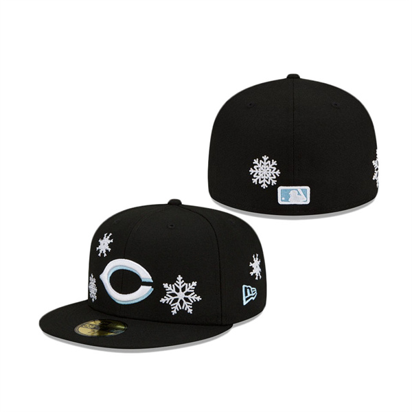 Cincinnati Reds Snow 59FIFTY Fitted Hat